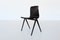 Black Model S22 Stacking Chair by Elmar Flötotto for Pagholz Flötotto, Germany, 1970s 11