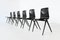 Black Model S22 Stacking Chair by Elmar Flötotto for Pagholz Flötotto, Germany, 1970s 3