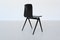 Black Model S22 Stacking Chair by Elmar Flötotto for Pagholz Flötotto, Germany, 1970s 12