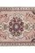 Faded Hand Knotted Door or Entryway Rug 4