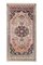 Faded Hand Knotted Door or Entryway Rug 1