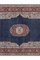 Anatolischer antiker marineblauer Teppich 5