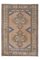 Turkish Oushak Gallery Carpet with Soft Palette, Image 1