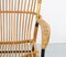 Vintage Rattan Chair with High Back from Rohé Noordwolde, 1950s 6