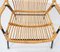 Vintage Rattan Chair with High Back from Rohé Noordwolde, 1950s 5