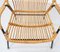 Vintage Rattan Chair with High Back from Rohé Noordwolde, 1950s, Image 5