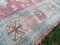 Vintage Distressed Oushak Rug with Pastel Colors 9