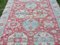 Vintage Distressed Oushak Rug with Pastel Colors 5
