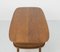 Vintage Side Table in Walnut with Wicker & Copper, 1950s, Image 8