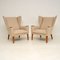 Vintage Wing Back Armchairs, Set of 2 1