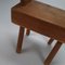 Mid-Century Solid Modernist Chair, 1960s, Image 6