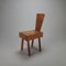Mid-Century Solid Modernist Chair, 1960s 1
