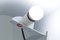 Vintage White Lacquered Aluminum Blitz Table Lamp with Sticker by Trabucchi, Vecchi and Volpi for Stilnovo, Italy, 1970s 2
