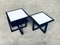 Galaxy Square Side Table Set by Umberto Asnago for Giorgetti, Italy, 1980s, Set of 2 15