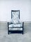 Galaxy Peggy High Armchair by Umberto Asnago for Giorgetti, Italy, 1990s 14