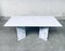 Postmodern Italian Carrara Marble Dining Table, 1970s, Image 3