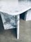 Postmodern Italian Carrara Marble Dining Table, 1970s, Image 4