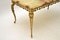 Antique French Onyx & Brass Coffee Table 6