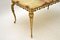Antique French Onyx & Brass Coffee Table, Image 6