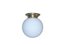 Opaline Globe Ceiling Lamp 1