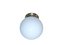 Opaline Globe Ceiling Lamp 3