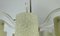 Mid-Century 10-Arm Suspension Chandelier with Acrylic Plexi Plastic Pellets, Image 6
