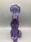 Kitten in Lilac Murano Glass with Signature, 1960s 11