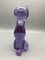 Kitten in Lilac Murano Glass with Signature, 1960s 4
