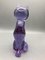 Kitten in Lilac Murano Glass with Signature, 1960s 1