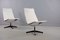 Vintage Vinyl White EE 116 Alu Lounge Chairs by Charles & Ray Eames for Herman Miller, Set of 2 15