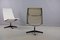 Vintage Vinyl White EE 116 Alu Lounge Chairs by Charles & Ray Eames for Herman Miller, Set of 2 11