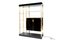 Vintage Black Formica and Brass Etagere, Immagine 2