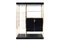 Vintage Black Formica and Brass Etagere, Immagine 1