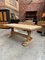 Tavolo da refettorio in legno di quercia massiccio, Immagine 7