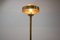 Preciosa Gold Floor Lamp, Czechoslovakia, 1970s, Image 8