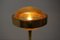 Preciosa Gold Floor Lamp, Czechoslovakia, 1970s, Image 7