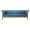 Mahogany Three-Seat Sofa Frits Henningsen, 1940s, Denmark, Image 1