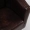 Vintage Brown Leather Tub Chairs, Set of 2 5
