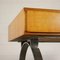 Desk with Walnut Veneer and Chromed Metal, Italy, 1970s 4