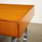 Desk with Walnut Veneer and Chromed Metal, Italy, 1970s 7