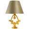 Lámpara de bronce dorado, Imagen 1