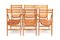 Mid-Century Beech Folding Chairs, 1950s, Set of 10 2