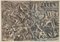 Giovanni Battista Bildhauer, Seeschlacht zwischen Griechen und Trojanern, Radierung, 1538 1