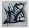 Giorgio Lo Fermo, Graue Form, Öl auf Leinwand, 2021 1