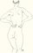 Female Back, Lithograph, Egon Schiele, 1990, Image 1