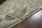 Tapis Oushak Vert Vintage, Turquie 9