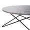 Mid-Century Modern Rounded Marble Center Table, Italy, 1950 3