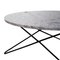 Mid-Century Modern Rounded Marble Center Table, Italy, 1950, Image 3