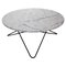 Mid-Century Modern Rounded Marble Center Table, Italy, 1950, Image 1
