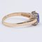 Vintage 14k Gold Ring with Central Tanzanite and Diamonds, 1970s 4